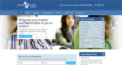 Desktop Screenshot of learningandskillssolutions.com